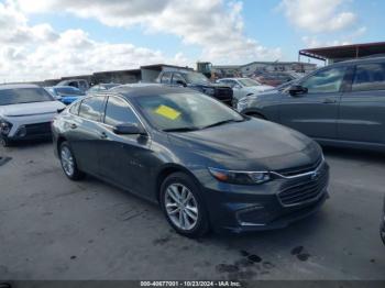  Salvage Chevrolet Malibu