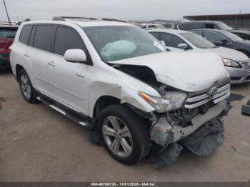  Salvage Toyota Highlander