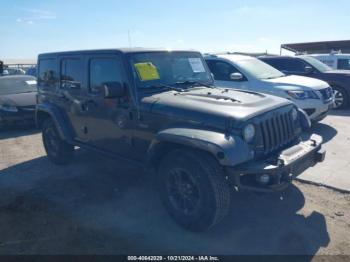  Salvage Jeep Wrangler