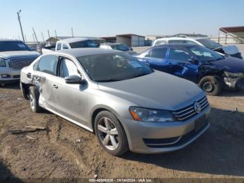  Salvage Volkswagen Passat