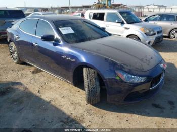  Salvage Maserati Ghibli