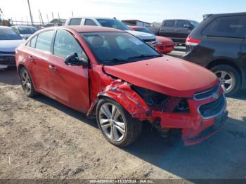  Salvage Chevrolet Cruze