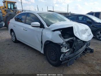  Salvage Nissan Sentra