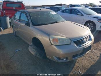  Salvage Chevrolet Malibu