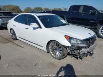  Salvage Hyundai Equus