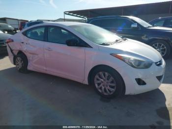  Salvage Hyundai ELANTRA