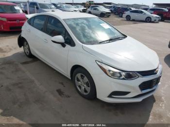  Salvage Chevrolet Cruze