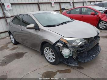  Salvage Toyota Corolla