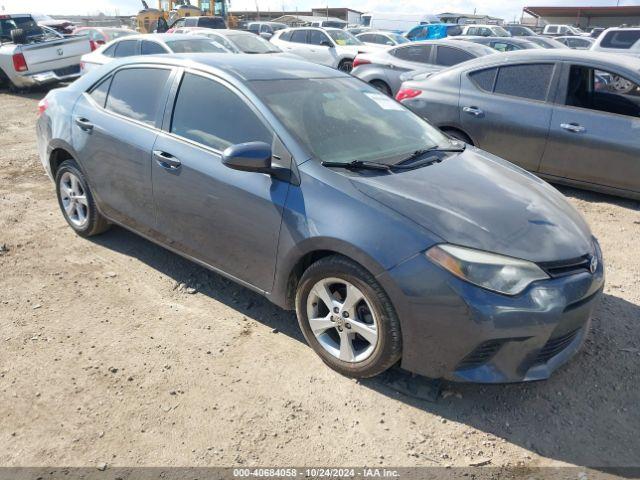  Salvage Toyota Corolla