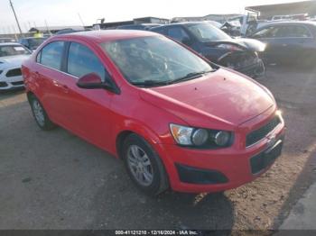  Salvage Chevrolet Sonic