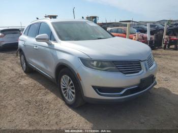  Salvage Lincoln MKX