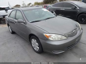  Salvage Toyota Camry