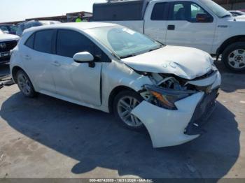  Salvage Toyota Corolla