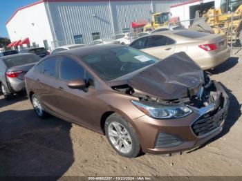  Salvage Chevrolet Cruze