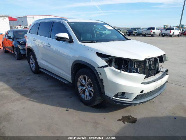  Salvage Toyota Highlander