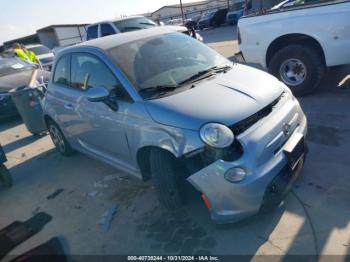  Salvage FIAT 500e