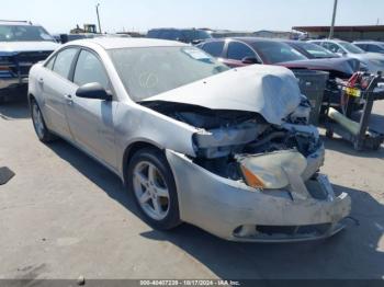  Salvage Pontiac G6