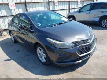  Salvage Chevrolet Cruze