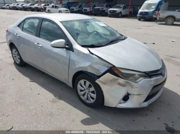  Salvage Toyota Corolla