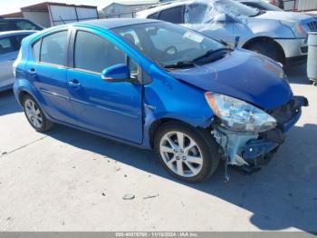  Salvage Toyota Prius c