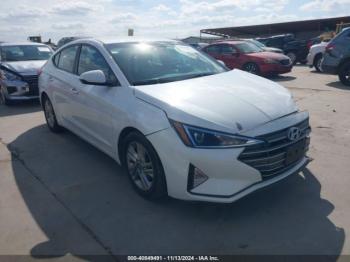  Salvage Hyundai ELANTRA