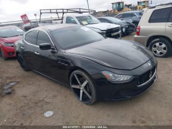  Salvage Maserati Ghibli