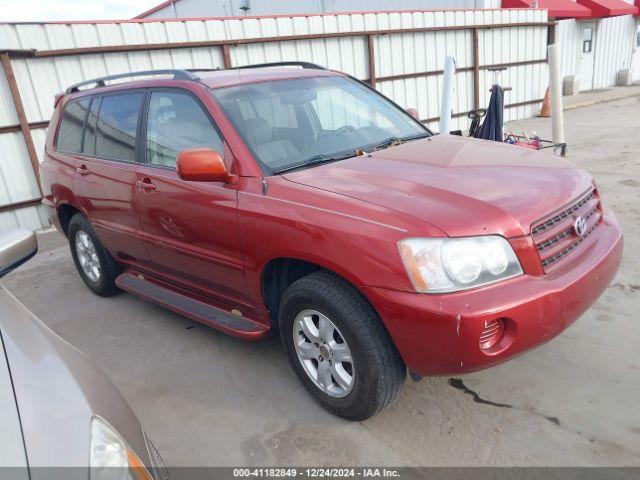  Salvage Toyota Highlander