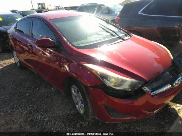  Salvage Hyundai ELANTRA