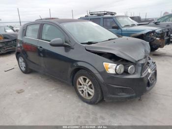  Salvage Chevrolet Sonic