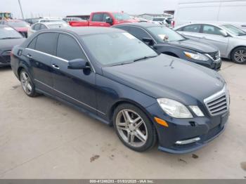  Salvage Mercedes-Benz E-Class