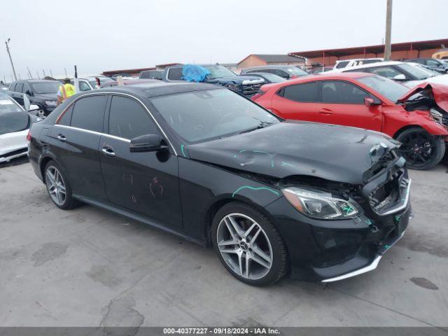  Salvage Mercedes-Benz E-Class