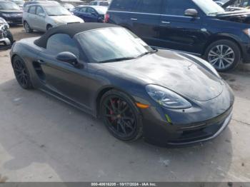  Salvage Porsche 718 Boxster