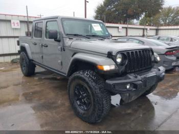  Salvage Jeep Gladiator