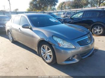  Salvage INFINITI G37