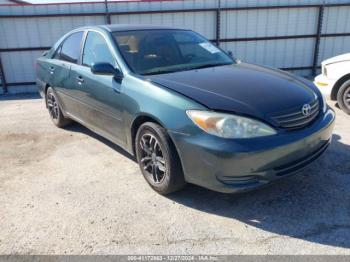  Salvage Toyota Camry