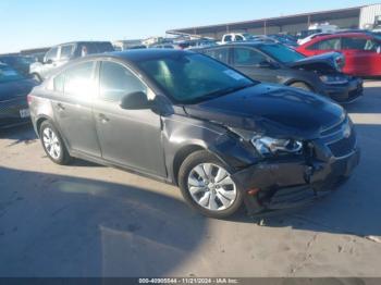  Salvage Chevrolet Cruze