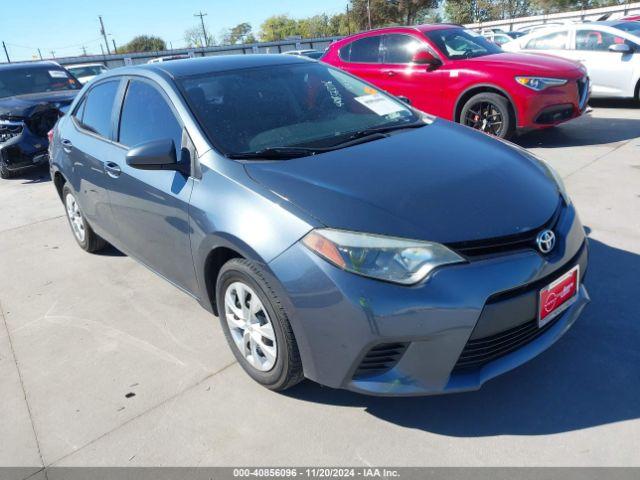  Salvage Toyota Corolla