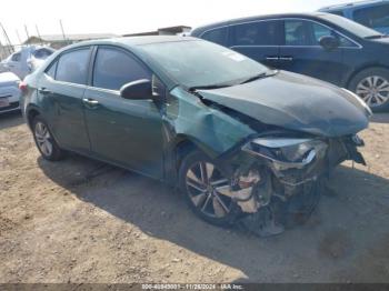  Salvage Toyota Corolla