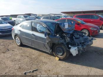  Salvage Toyota Corolla