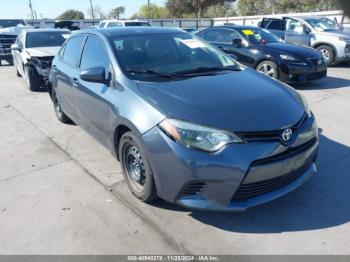  Salvage Toyota Corolla