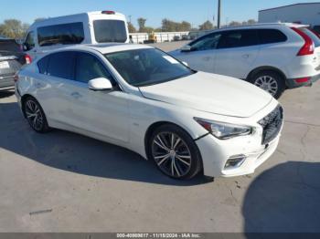  Salvage INFINITI Q50