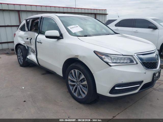  Salvage Acura MDX