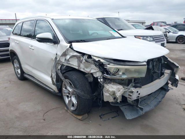  Salvage Toyota Highlander