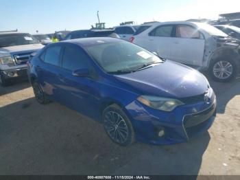  Salvage Toyota Corolla