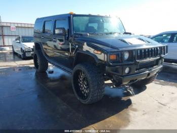  Salvage HUMMER H2 Suv