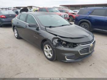  Salvage Chevrolet Malibu