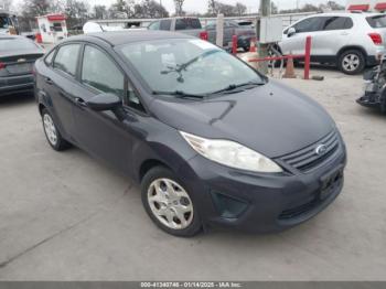  Salvage Ford Fiesta