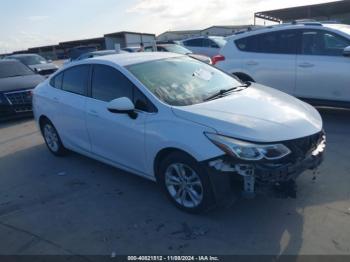  Salvage Chevrolet Cruze