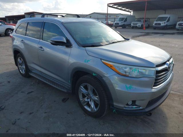  Salvage Toyota Highlander