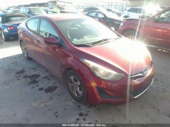  Salvage Hyundai ELANTRA